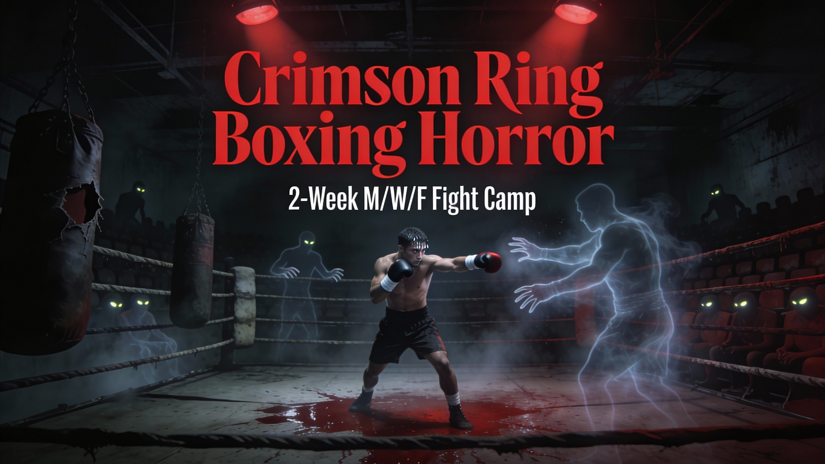 Crimson Ring – Horror-Themed 2 week Boxing fight camp